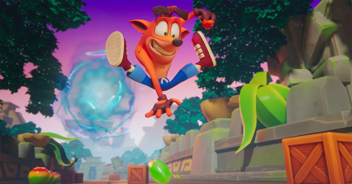 Crash Bandicoot On the Run